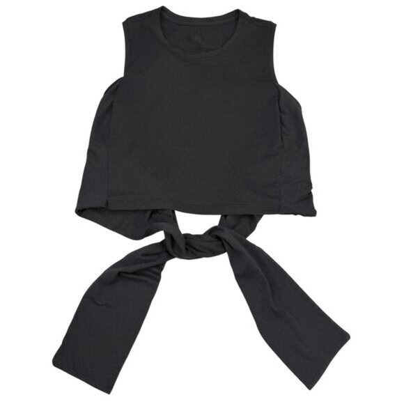 Lululemon Gather and Grow Tank Pima Cotton In Black Women's Size 6 - Picture 4 of 6